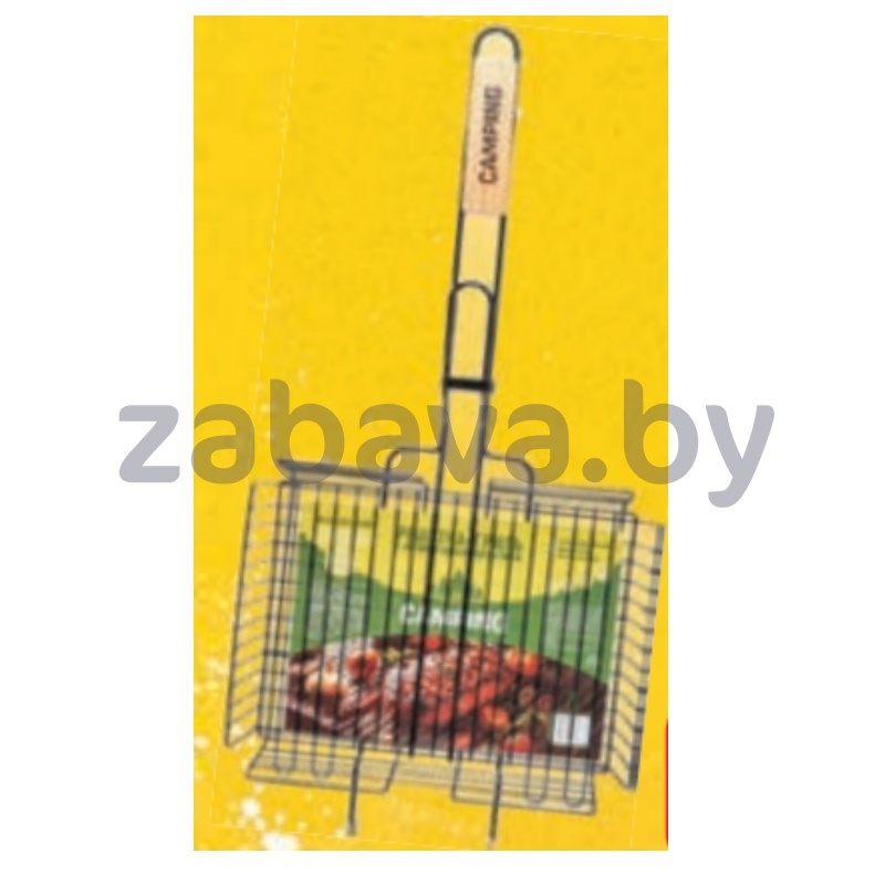 Решетка-гриль Camping, с антипригарн. покрытием, 61(+5)×31×24×6 см