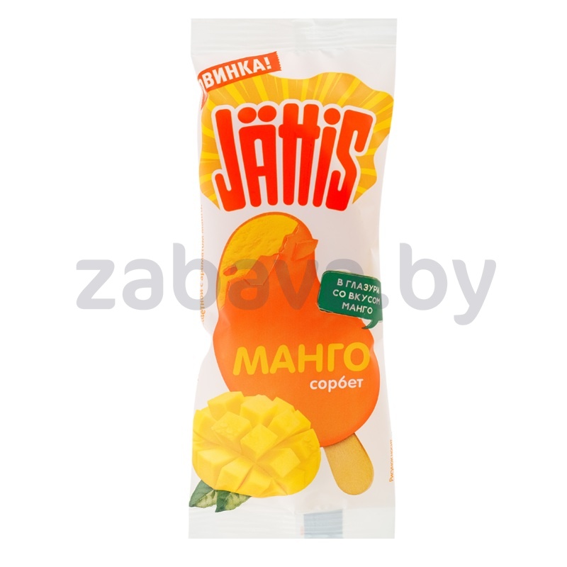 Мороженое-сорбет Jattis, манго, 70 г