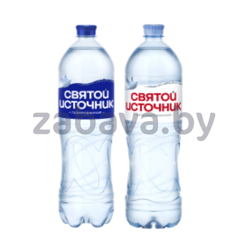 Вода питьевая «Святой источник», газ./негаз., 1,5 л