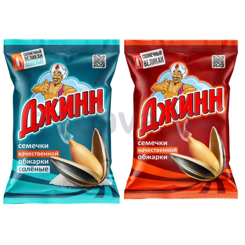 Семечки жар. «Солнечный великан», с солью или без соли, 200 г