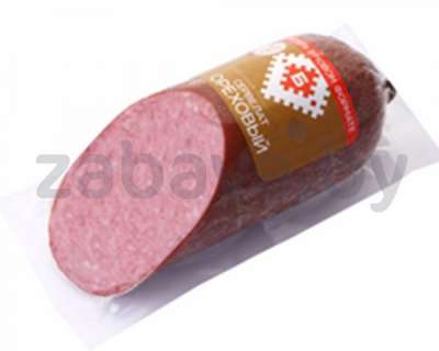 Колбаса «Сервелат ореховый», в/к, в/с, 400 г, «Брестский» МК