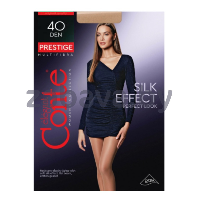 Колготки женские Conte Elegant Prestige, 40 ден, р. 2/3/4, в ассорт.