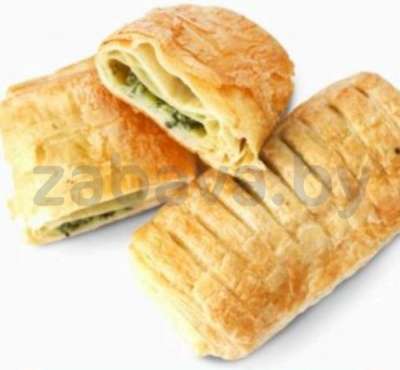 Слойка со шпинатом, 80 г, 3 шт.