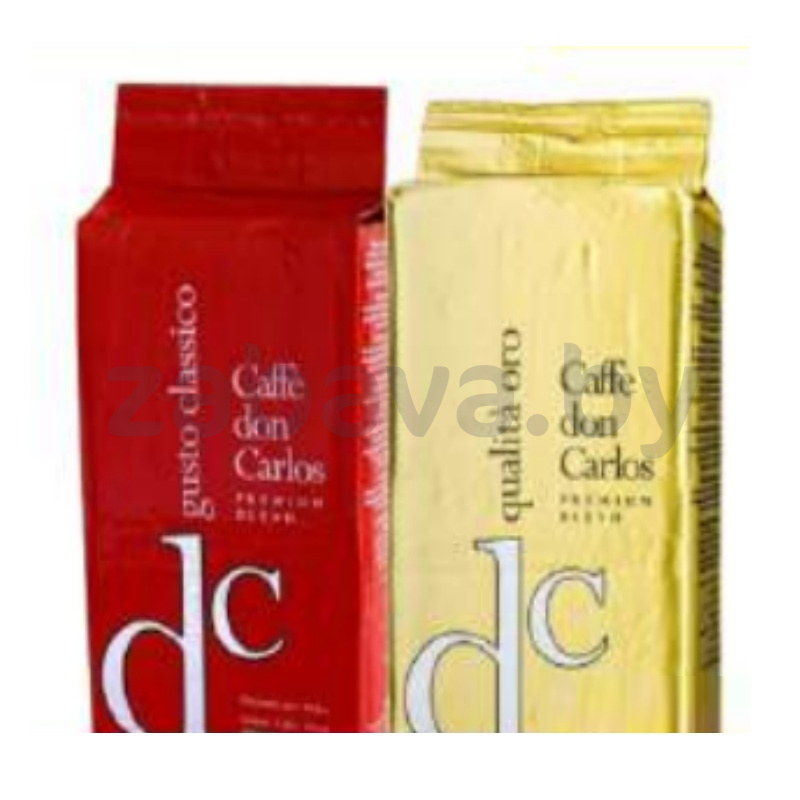 Кофе молотый Don Carlos Gusto Classico/Qualita Oro, 250 г
