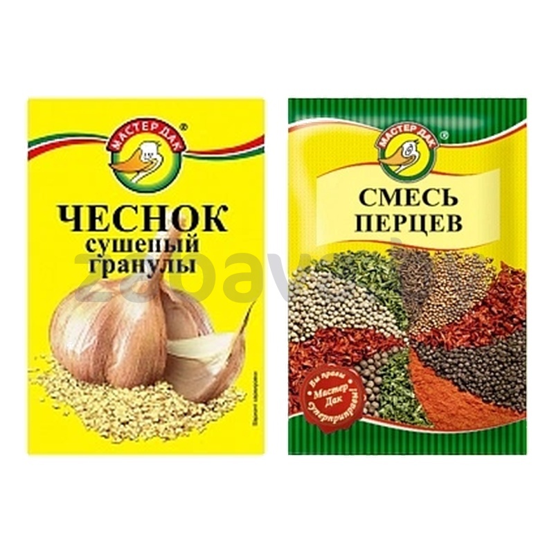Смесь перцев или чеснок суш., 15 г