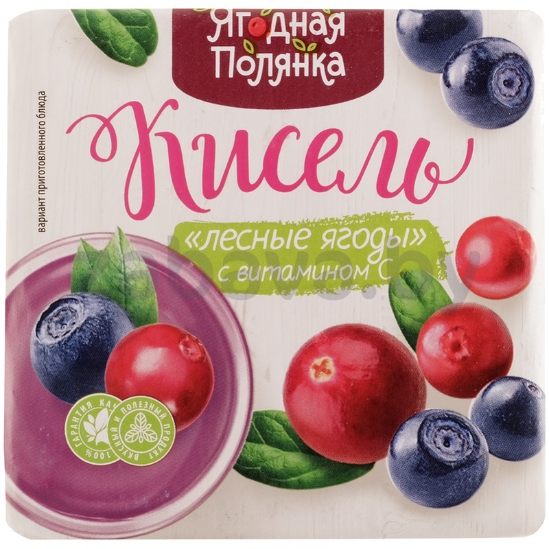 Кисель «Ягодная полянка», лесная ягода, 180 г