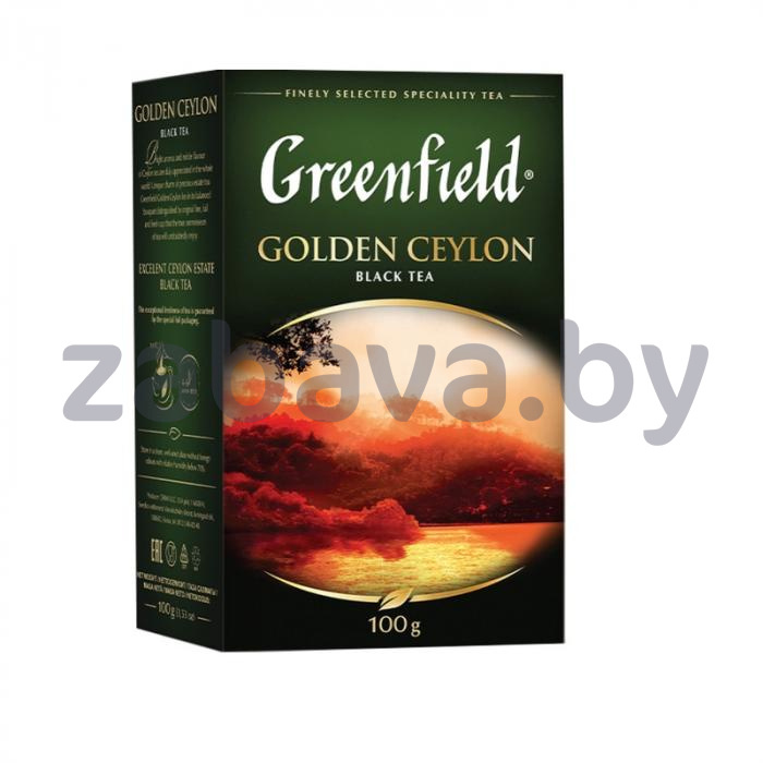 Чай черный Greenfield Golden Ceylon, 100 г