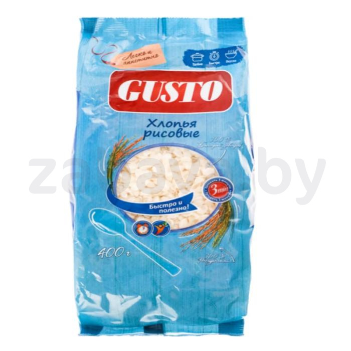 Хлопья рисовые Gusto, 400 г