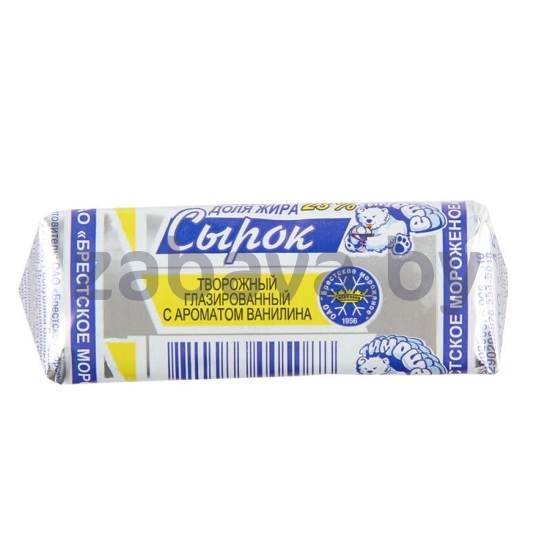 Сырок «Тимоша», глазир., с аром. ванилина, 23%, РБ, 45 г