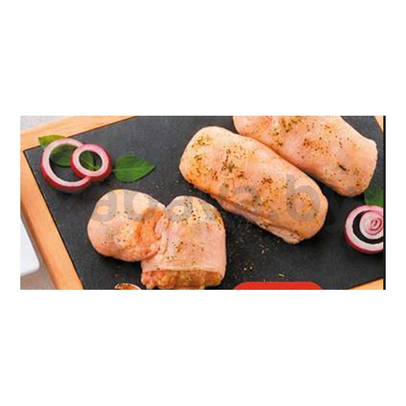 Куриные рулетики с грибами и луком, п/ф, 1 кг