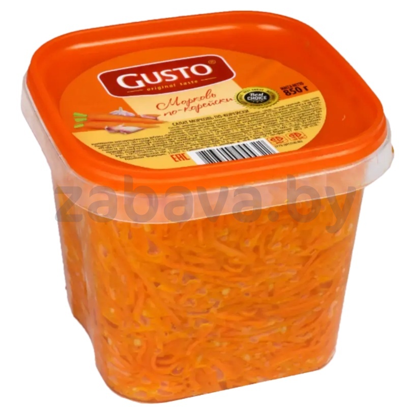 Салат Gusto «Морковь по-корейски», 850 г