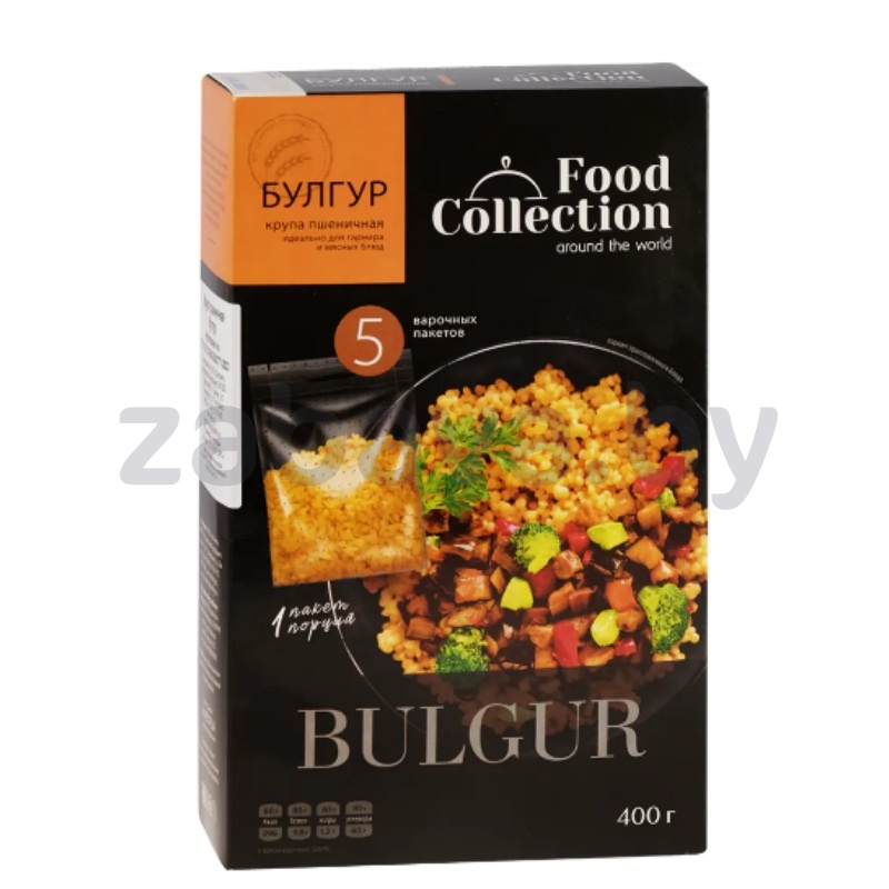 Булгур Food Collection, 5 вар. пак., 400 г