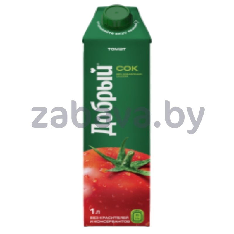 Сок «Добрый», томатный, 1 л