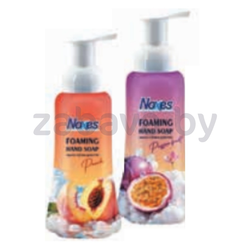 Мыло-пенка для рук Noxes, passion fruit или peach, 500 мл