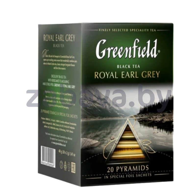 Чай черный Greenfield Royal Earl Grey, 20 шт.