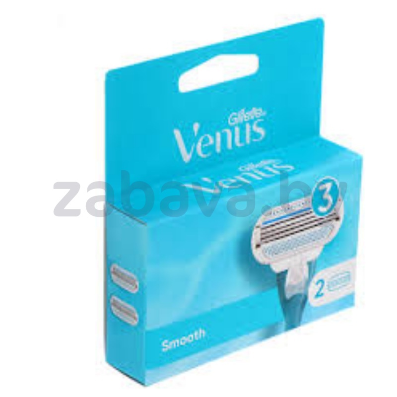 Кассеты для станков Gillette Venus 3, 2 шт.