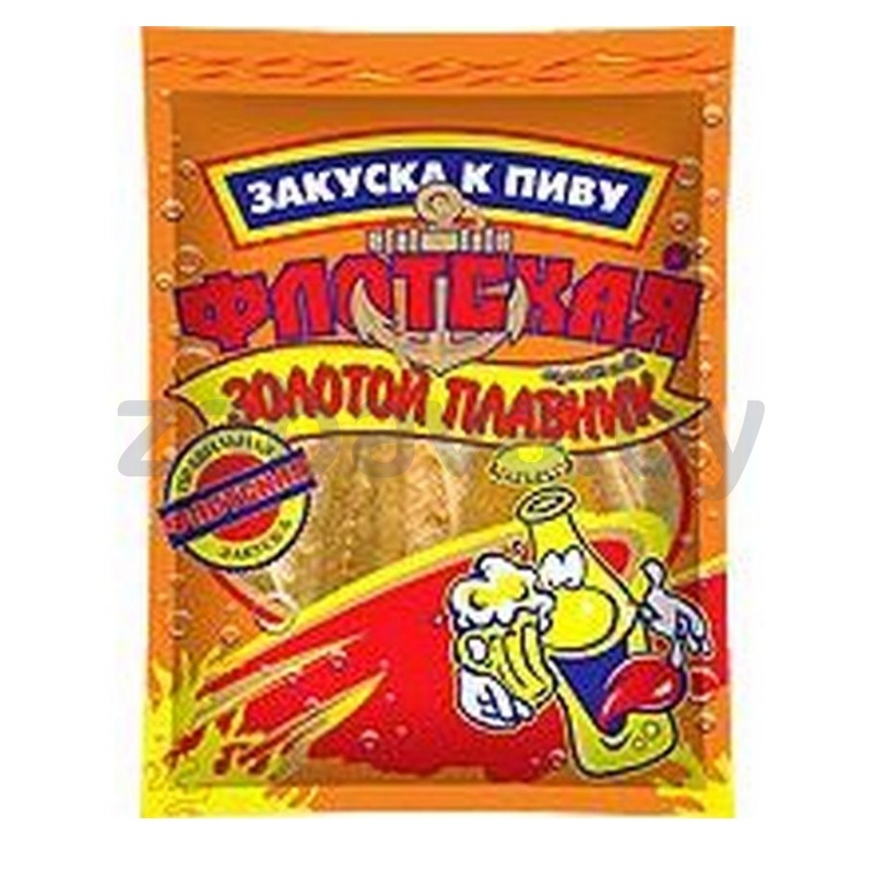 Закуска к пиву «Флотская», золотой плавник, сол.-сушен., 40 г
