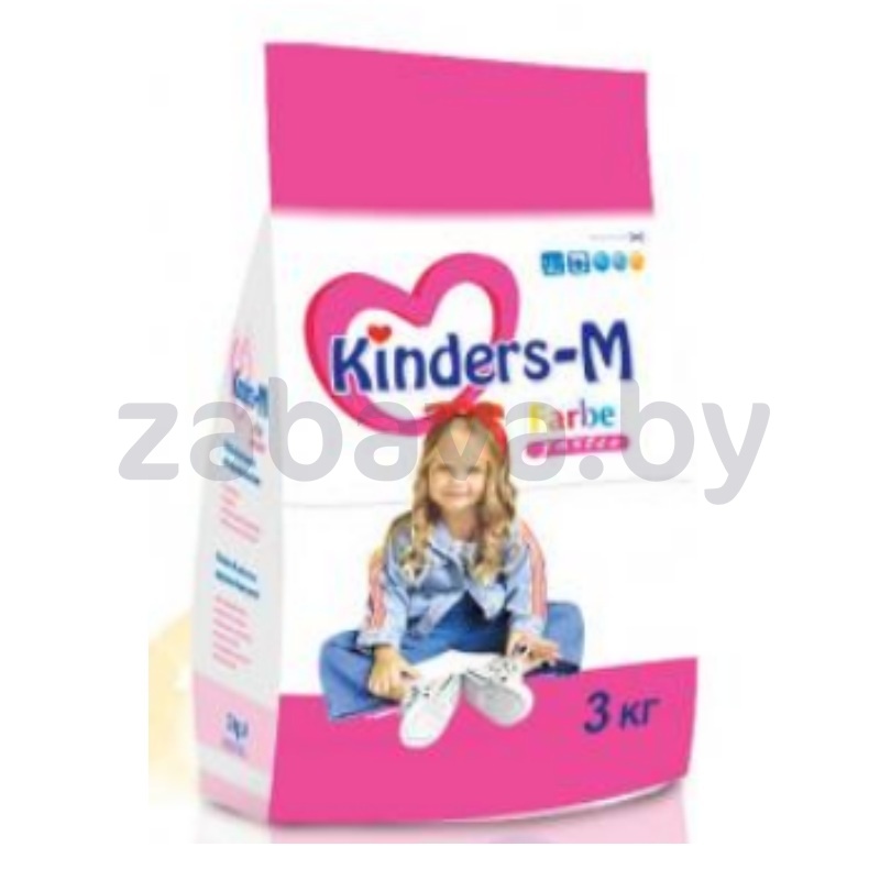 Порошок стиральный Kinders-M Farbe, детский, 3 кг