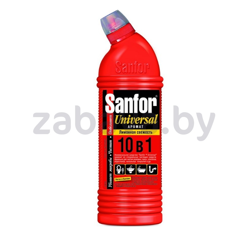 Средство чистящее универс. Sanfor Universal, лимонн. свежесть, 450 г