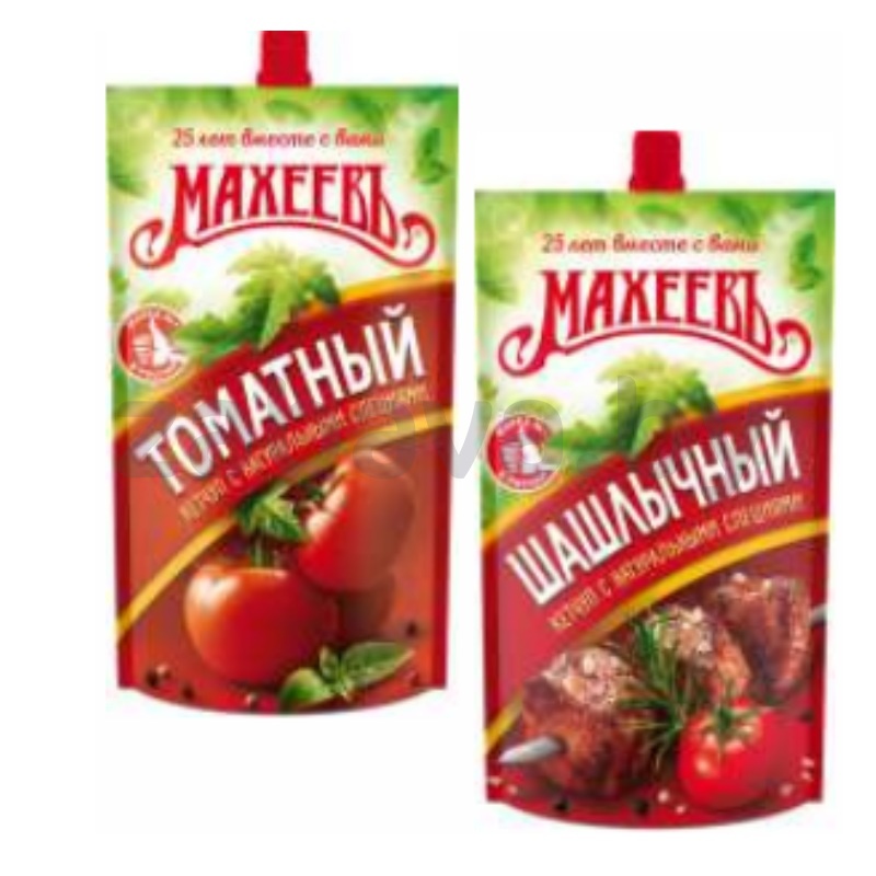 Кетчуп «Махеевъ», томатный/шашлычный, 300 г