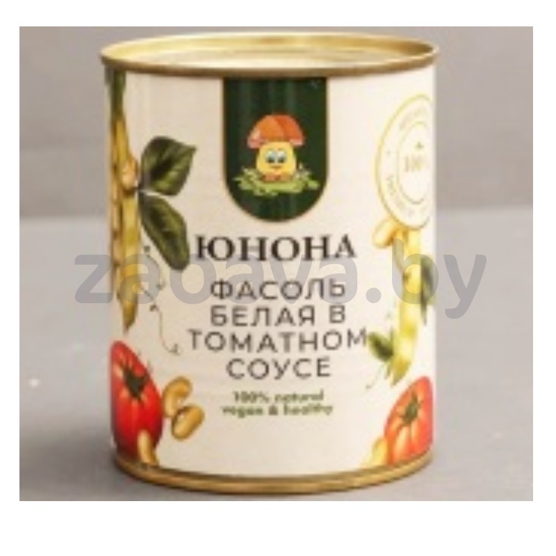 Фасоль «Юнона», консерв., белая, в т/с, 360 г