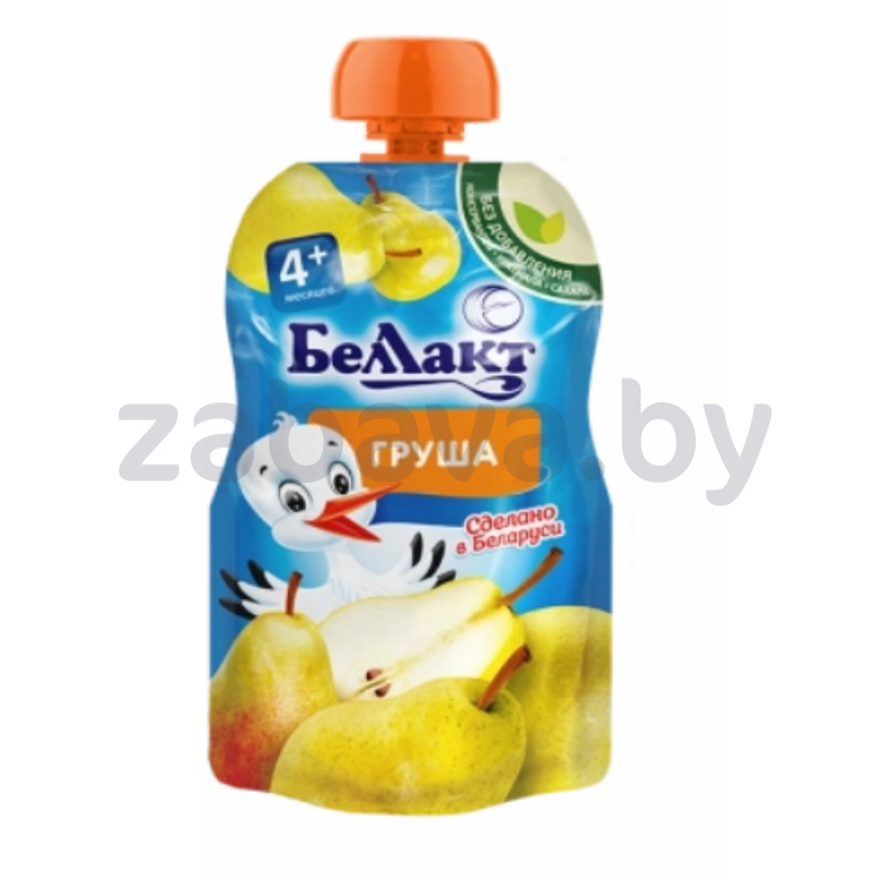 Пюре «Беллакт» из груши, 90 г