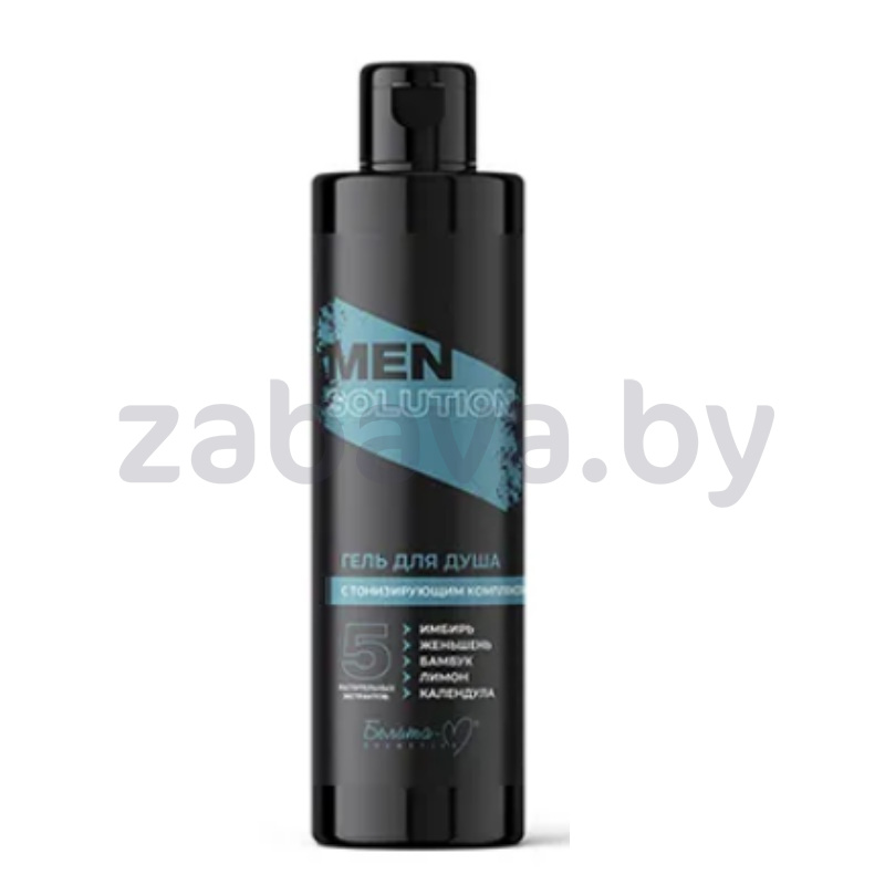 Гель для душа с тониз. комплексом Men Solution, 400 г