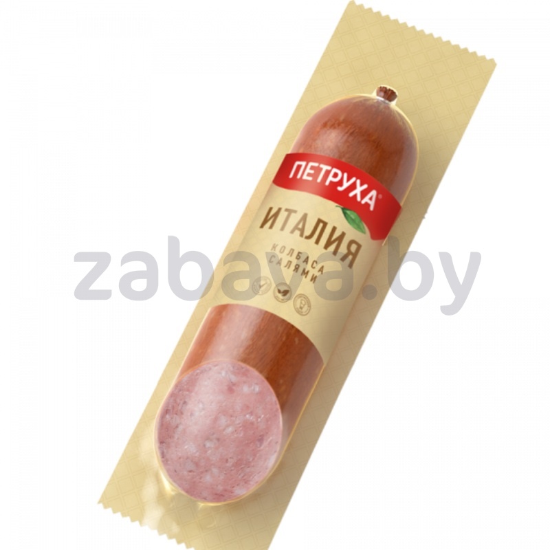 Колбаса «Петруха» салями «Италия», в/к, в/с, 200 г, «Серволюкс»