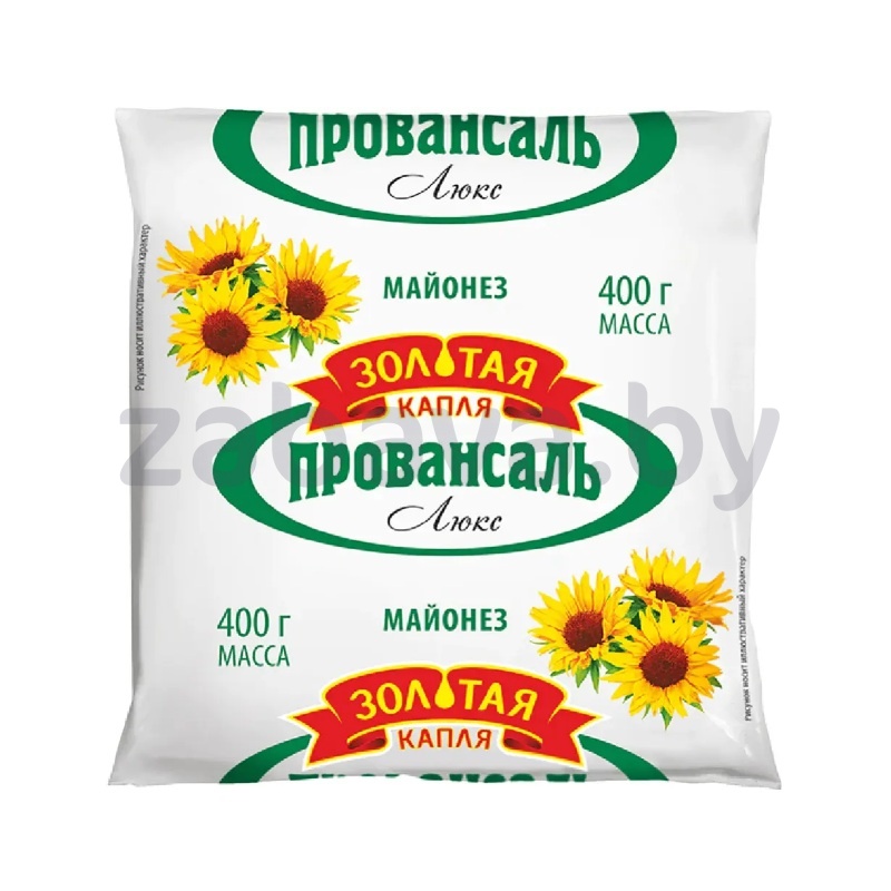 Майонез «Золотая капля» «Провансаль люкс», 67%, 400 г