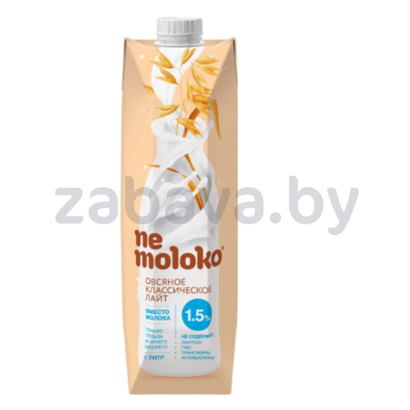 Напиток овсяный Nemoloko, классический лайт, 1 л