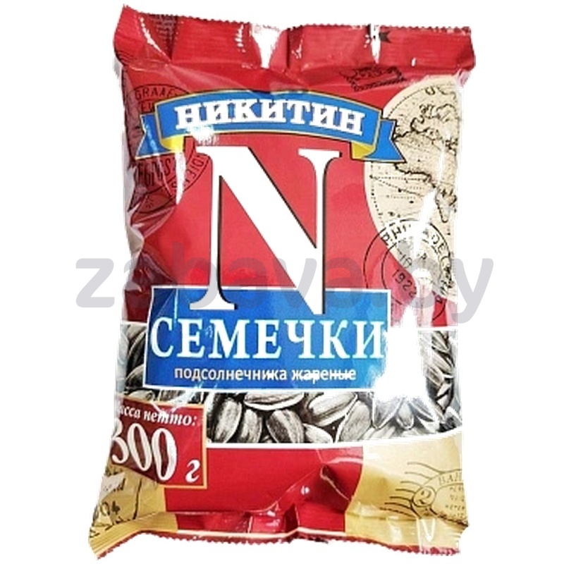 Семечки подсолнечника «Никитин», жареные, 300 г