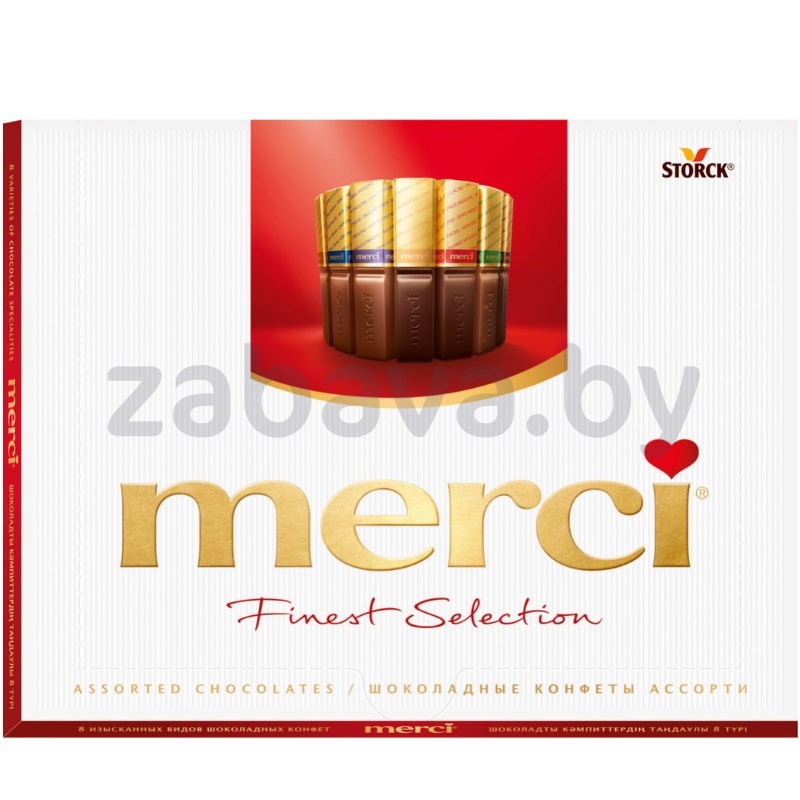 Шоколад Merci, Finest Selection, ассорти, 675 г