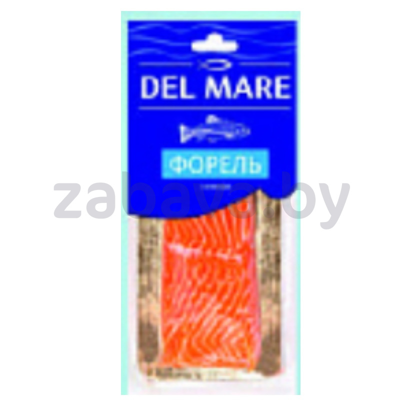 Форель Del Mare, филе, сол., 200 г
