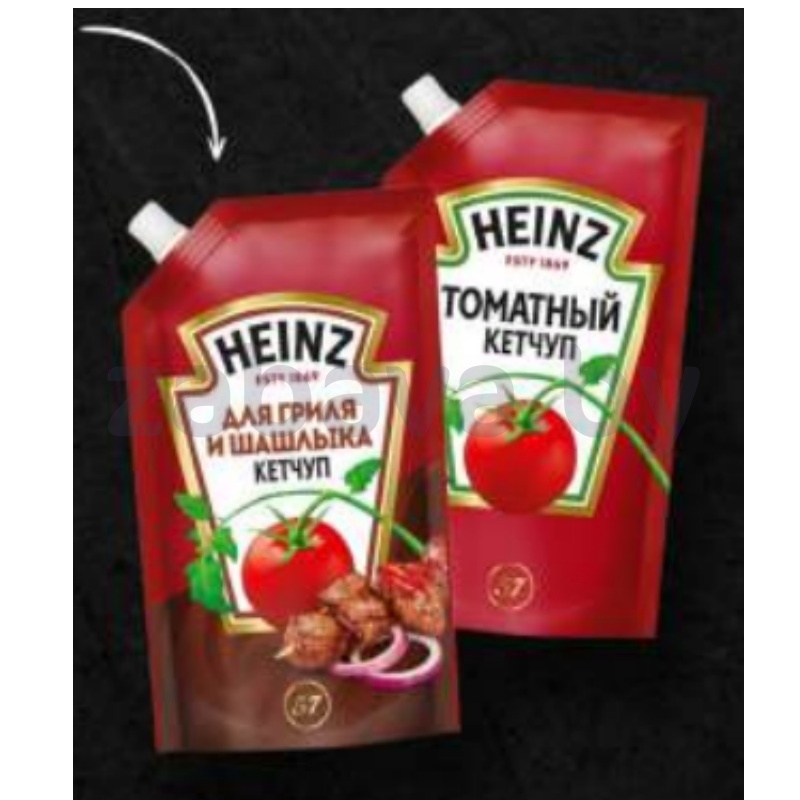 Кетчуп Heinz, для гриля и шашлыка или томатный, 320 г