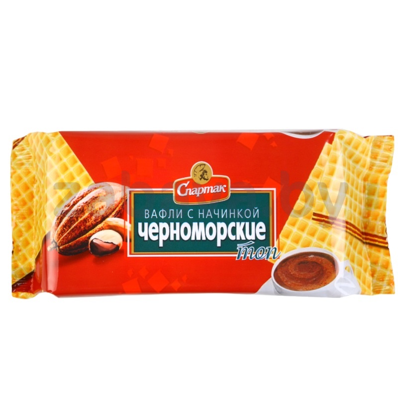 Вафли «Спартак» «Черноморские топ», 87 г