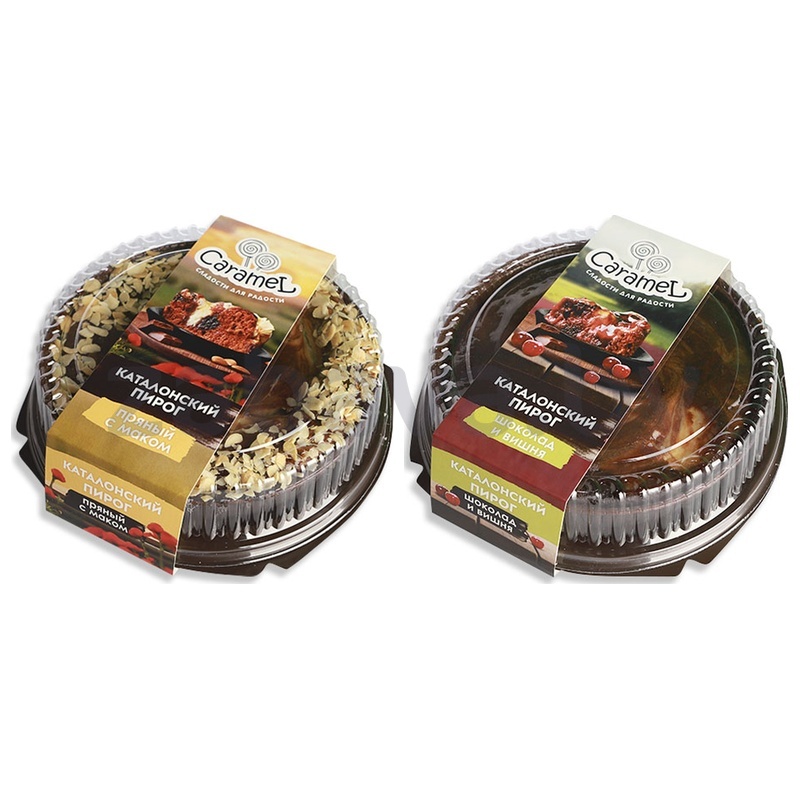 Пирог «Каталонский» Caramel, 450 г, в ассорт.