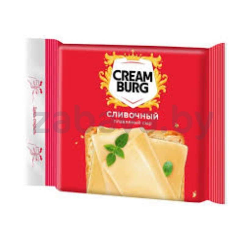 Сыр плавленный Creamburg, сливочный, 45%, 140 г