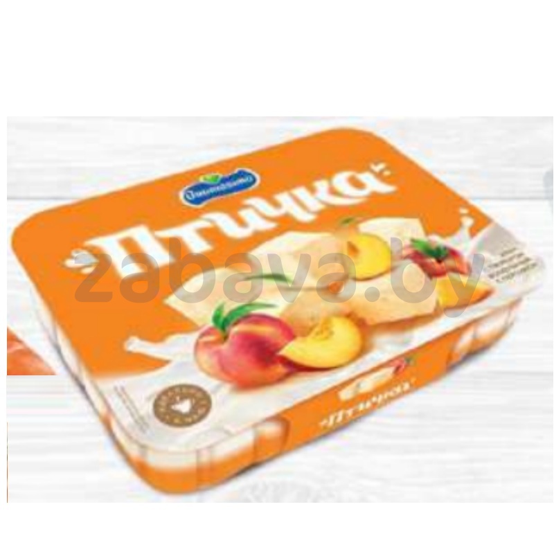 Крем с творогом «Птичка» Buonissimo, воздушный, персик, 600 г