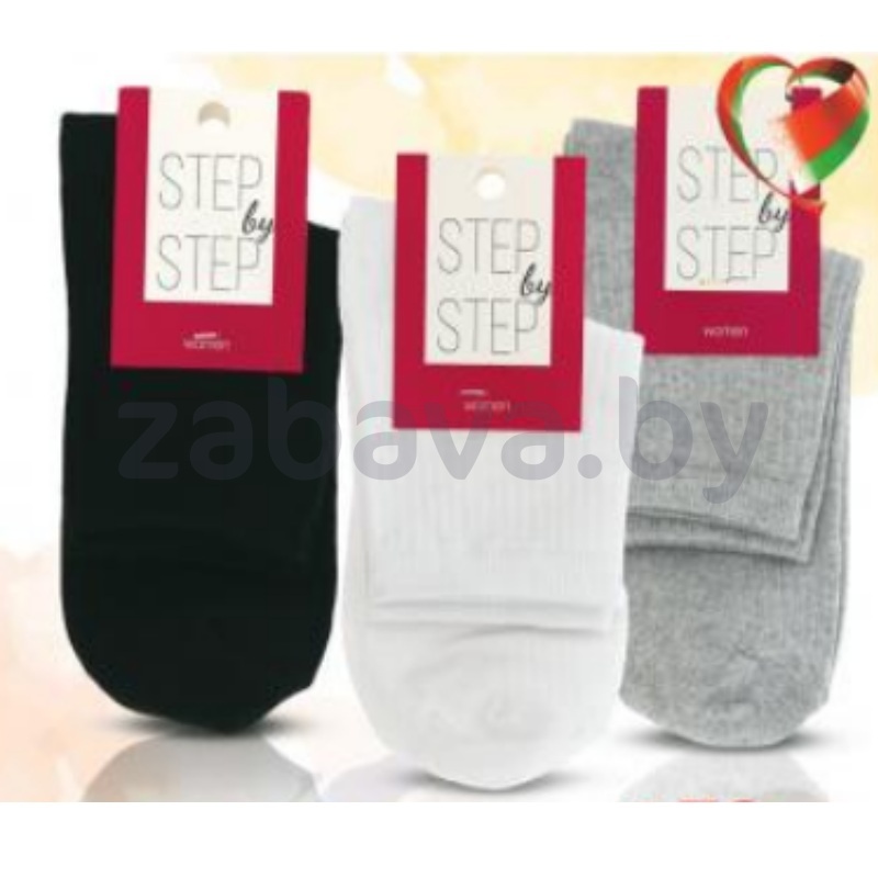 Носки женские Step By Step, размер 23-25, в ассорт.