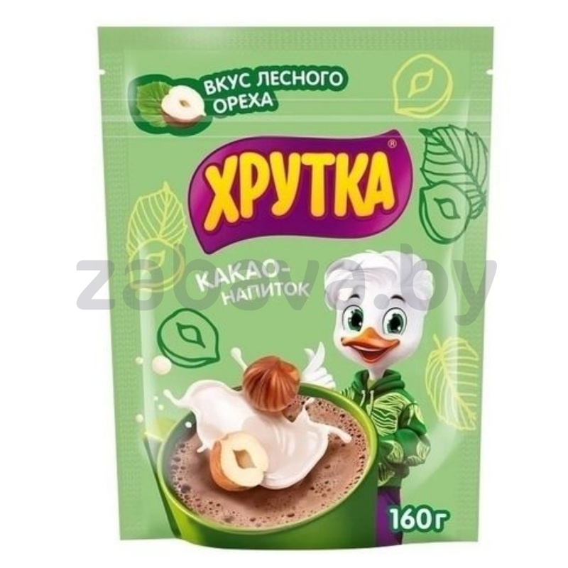 Какао-напиток «Хрутка», лесной орех, 160 г
