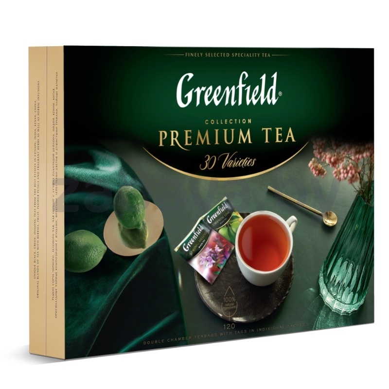 Набор чая Greenfield, Premium Tea Collection, ассорти, 207,6 г