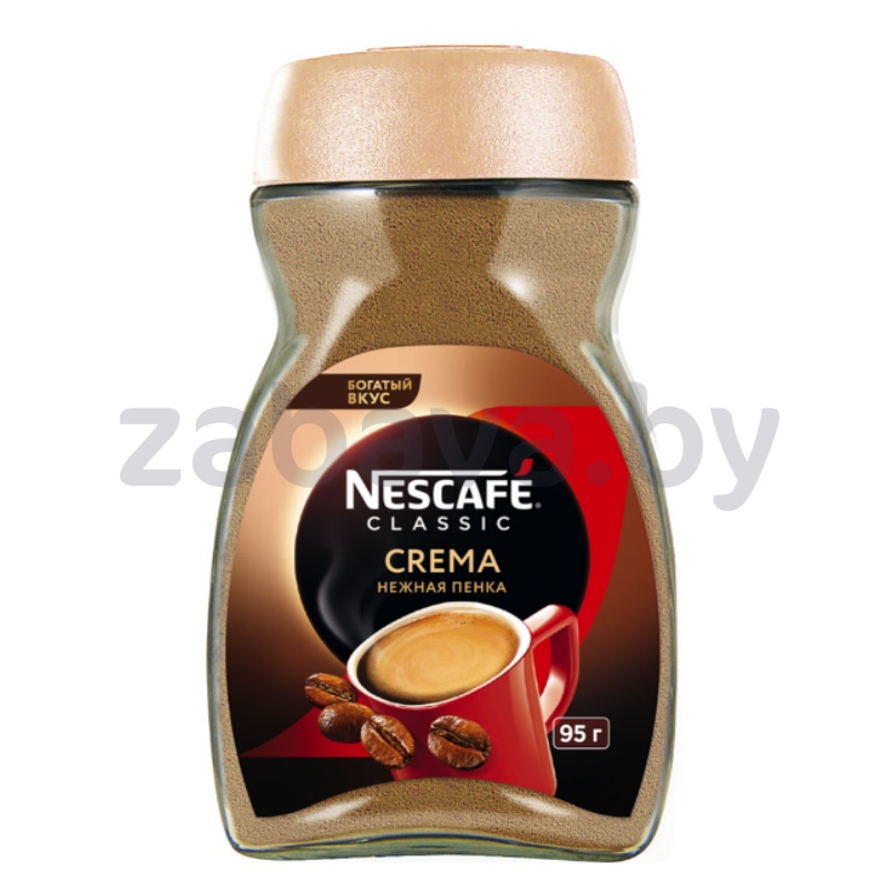 Кофе Nescafe Classic Crema, 95 г