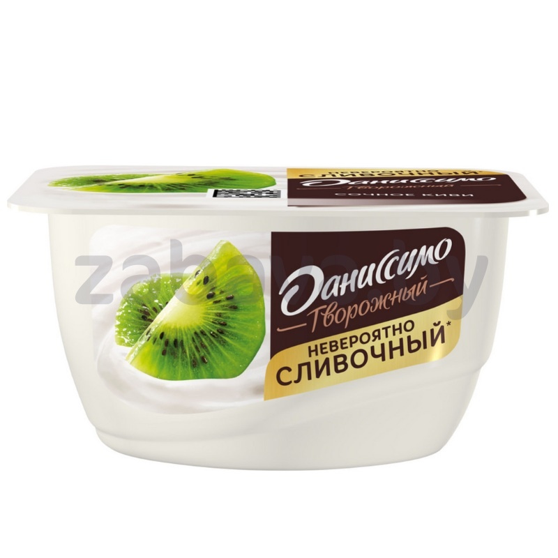 Продукт творожный «Даниссимо», киви, 130 г