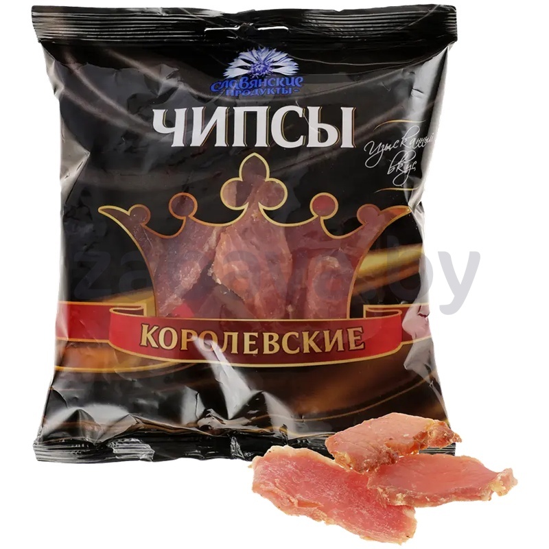 Чипсы мясные «Королевские», из свинины, с/в, охл., 50 г