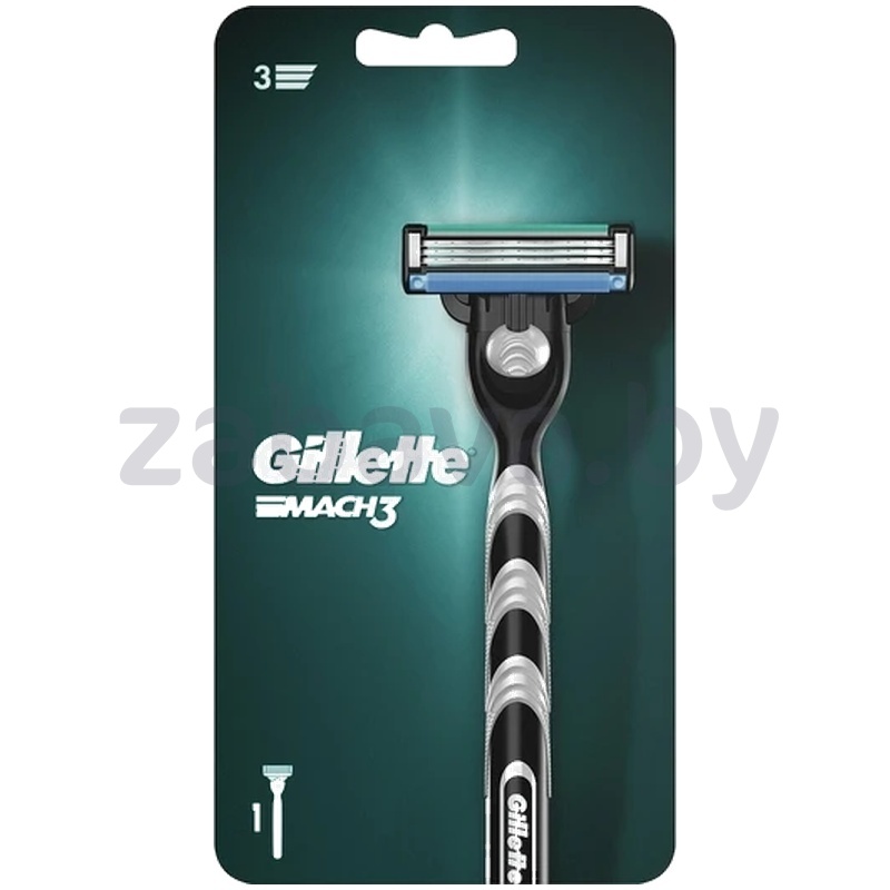 Бритва Gillette Mach3 с 1 сменной кассетой
