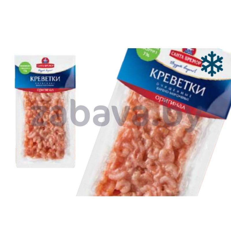 Мясо креветки «Санта Бремор» «Оригинал», вар., зам., 400 г