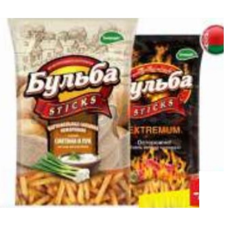 Соломка картоф. «Бульба Sticks», тайский перец или сыр, 75 г