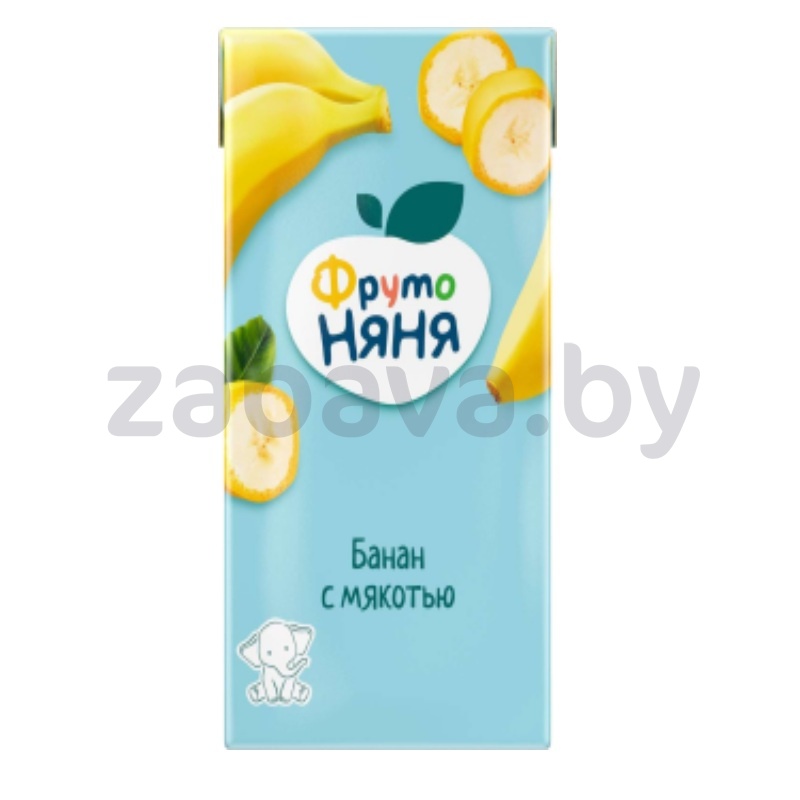 Нектар «Фруто няня», банан с мякотью, 200 мл