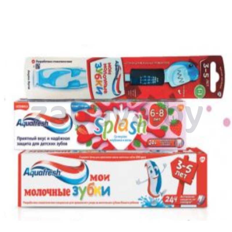 Зубная паста детская Aquafresh 50 мл или детская зубн. щетка