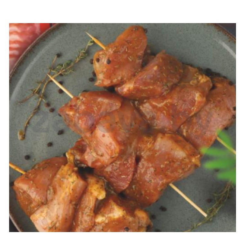 Шашлык с брусникой и розмарином из свин. шейной части, п/ф, охл., 1 кг